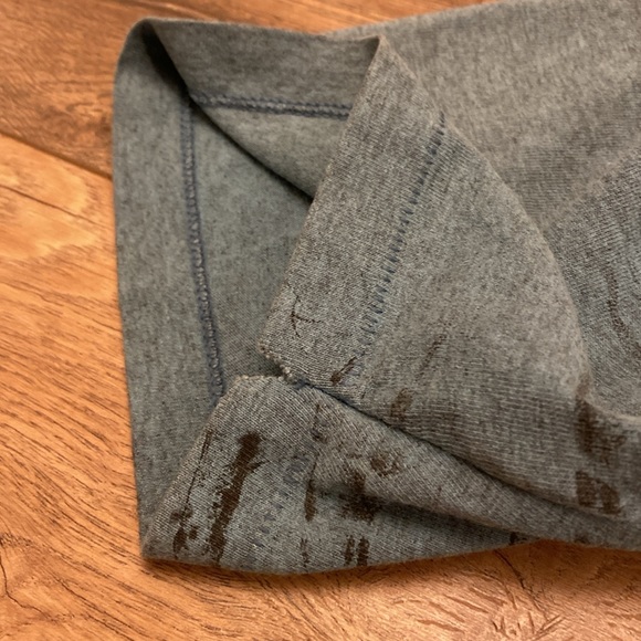 Vintage 90s Habitat Wolf Nature Wrap Around Signal Sport T Shirt Size Medium - Picture 5 of 5